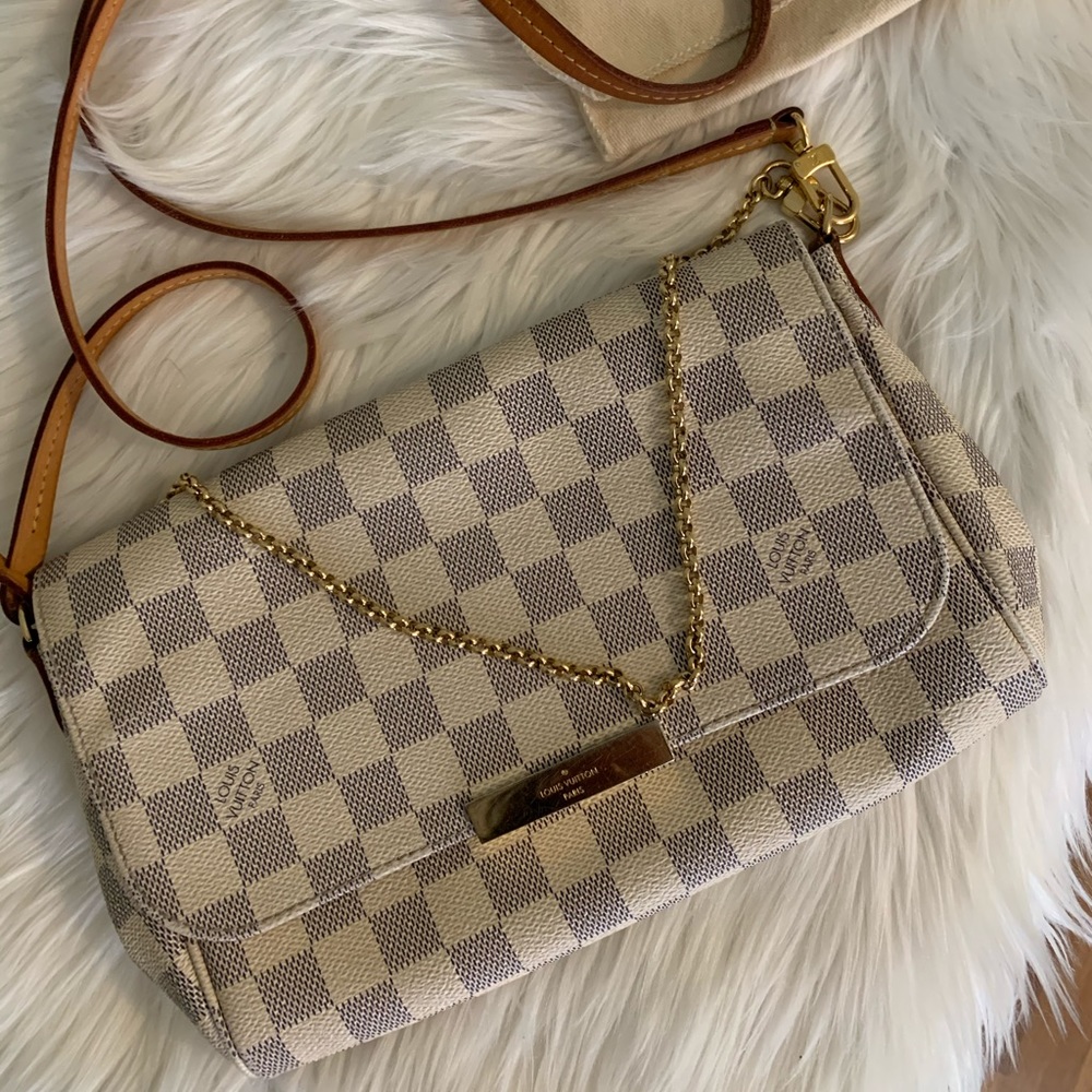 LV Favorite MM Damier Azur